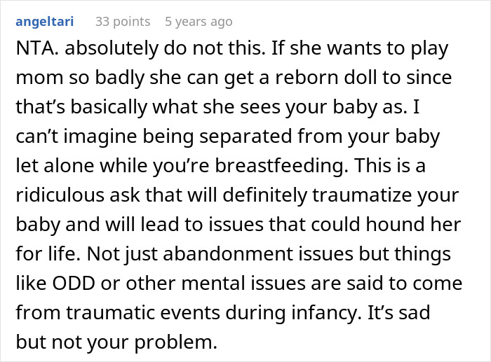 Cousin With Cancer Wants To Borrow Baby To Experience Motherhood: “It’s Really Creepy” Cousin With Cancer Wants To Borrow Baby To Experience Motherhood: “It’s Really Creepy”