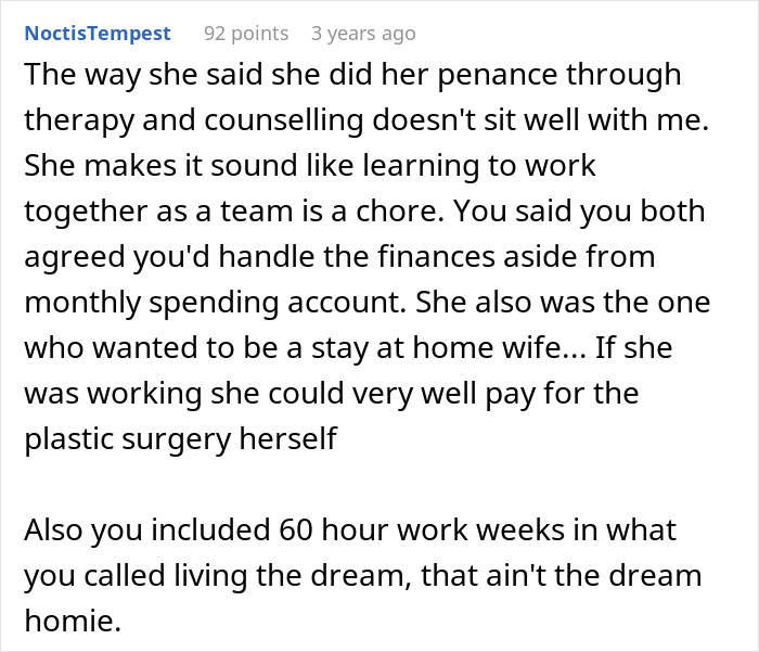 Wife&rsquo;s Cosmetic Upgrade Comes With A Side Of Infidelity, Husband Spirals As She Asks For More