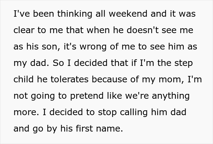 Teen Calls Out Stepdad For Ignoring Him, Mom Says He&rsquo;s &ldquo;95% Dad&rdquo; And To Let It Go
