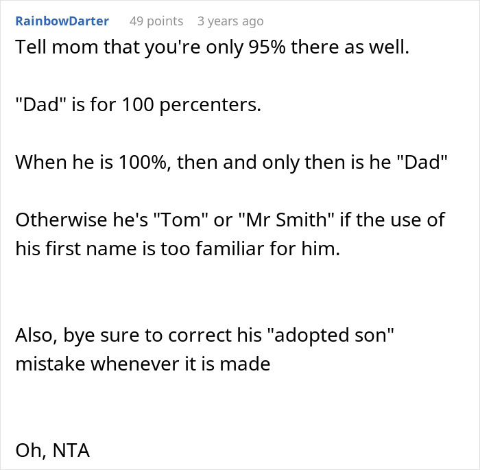 Teen Calls Out Stepdad For Ignoring Him, Mom Says He&rsquo;s &ldquo;95% Dad&rdquo; And To Let It Go