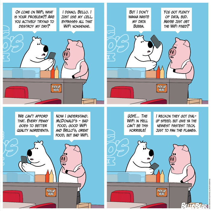 This Artist Makes Relatable Comics About Everyday Life Starring Bello Bear (30 Pics)