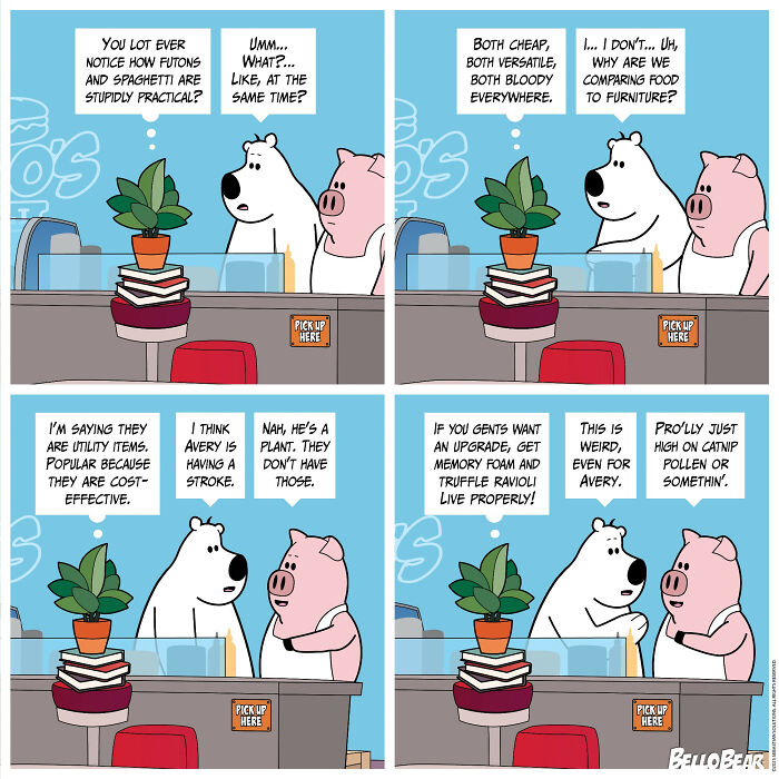 This Artist Makes Relatable Comics About Everyday Life Starring Bello Bear (30 Pics)