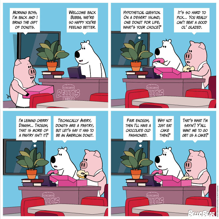 This Artist Makes Relatable Comics About Everyday Life Starring Bello Bear (30 Pics)