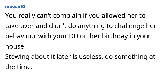B-Day Party Turns Awkward As Guest Mom Rearranges Food, Corrects Child, And Takes Control Of The House B-Day Party Turns Awkward As Guest Mom Rearranges Food, Corrects Child, And Takes Control Of The House