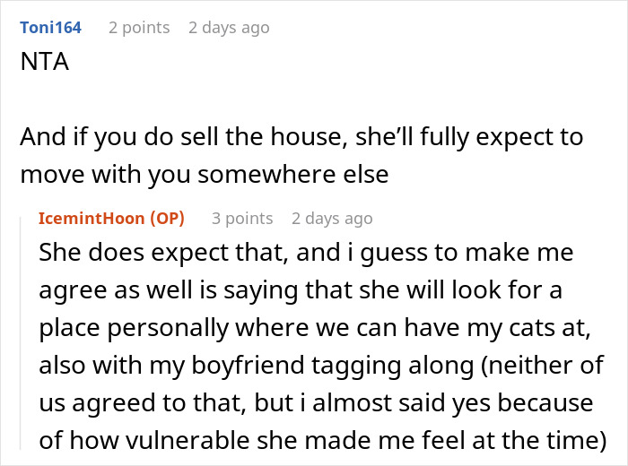 Mom In $37K Debt Shocked When Daughter Refuses To Sell The Home She Inherited From Dad To Help Her