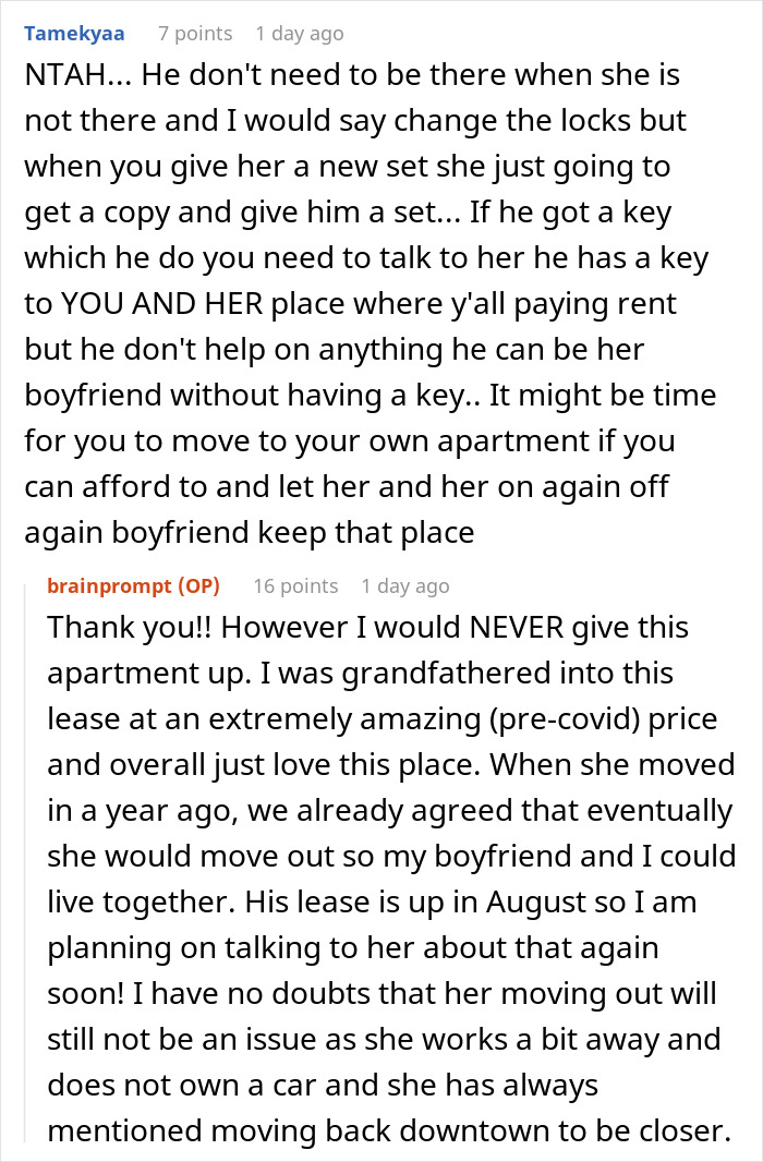 Lady Thinks Shared Apartment Is A Hotel, Roommate Angry As She Gives BF A Key While She’s On Vacay