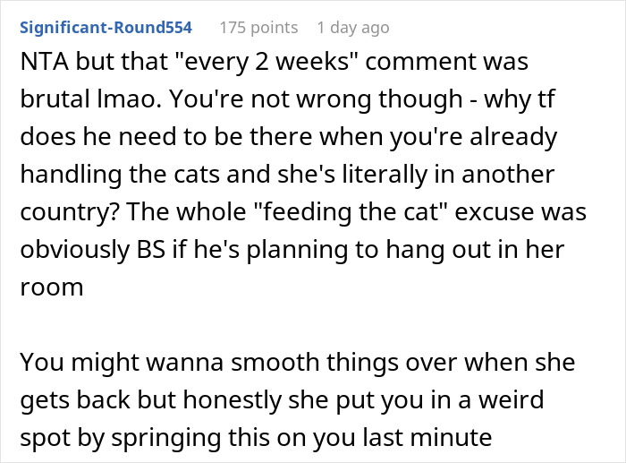 Lady Thinks Shared Apartment Is A Hotel, Roommate Angry As She Gives BF A Key While She’s On Vacay