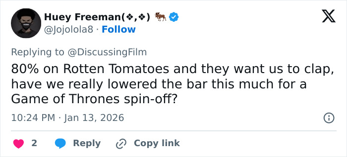 Fans Divided Over A Knight Of The Seven Kingdoms Rotten Tomatoes Rating Amid First Reviews