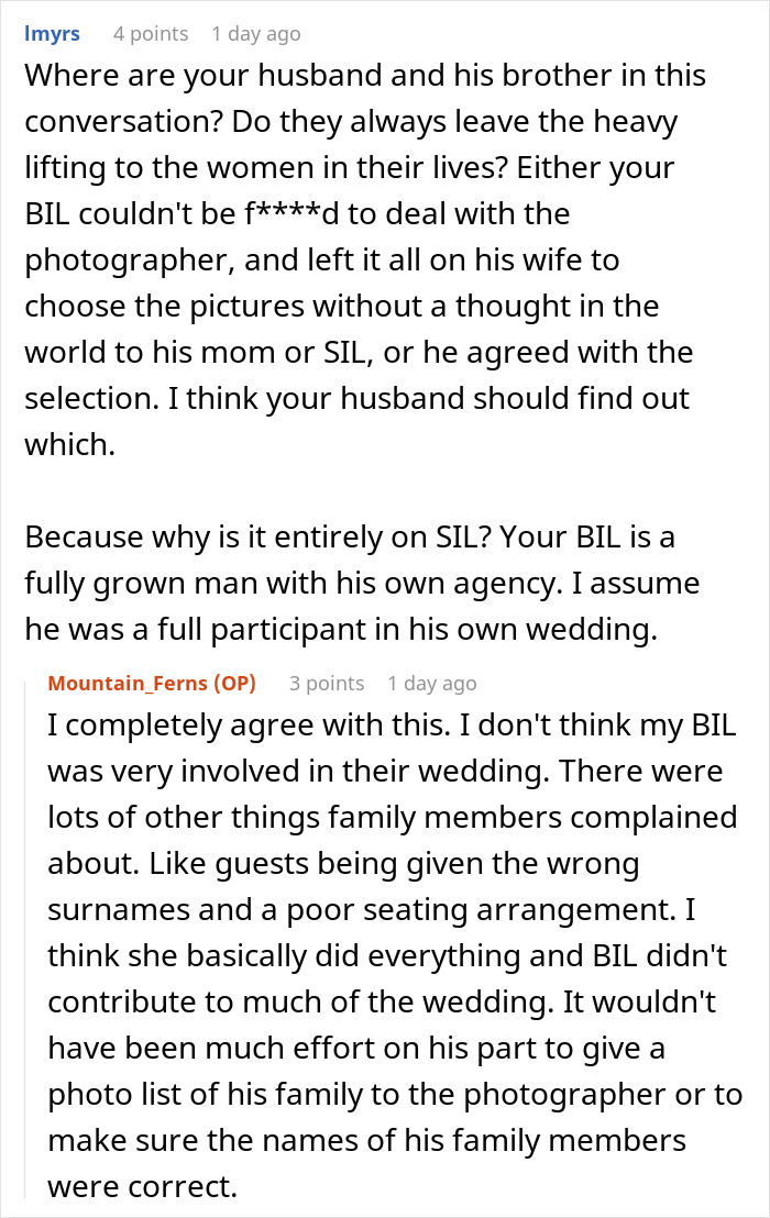 Bride Enters New Family With Drama After Deliberately Excluding Sister-In-Law From Wedding Photos Bride Enters New Family With Drama After Deliberately Excluding Sister-In-Law From Wedding Photos