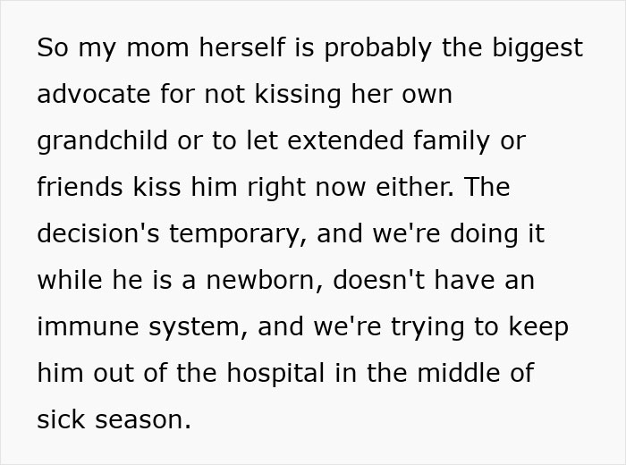 Woman&rsquo;s “Gentle Reminder&rdquo; For Grandma To Not Kiss Her Baby Goes Viral With 11M Views, And The Internet Has Opinions