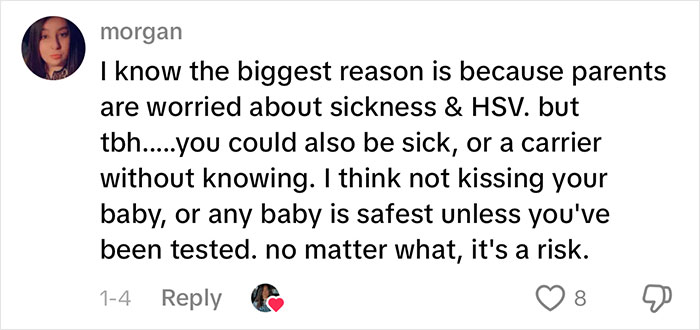 Woman&rsquo;s “Gentle Reminder&rdquo; For Grandma To Not Kiss Her Baby Goes Viral With 11M Views, And The Internet Has Opinions