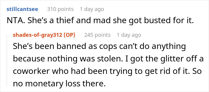 Woman’s House Is Flooded With Glitter After She Steals A Gift With A Hidden Surprise, Demands Compensation