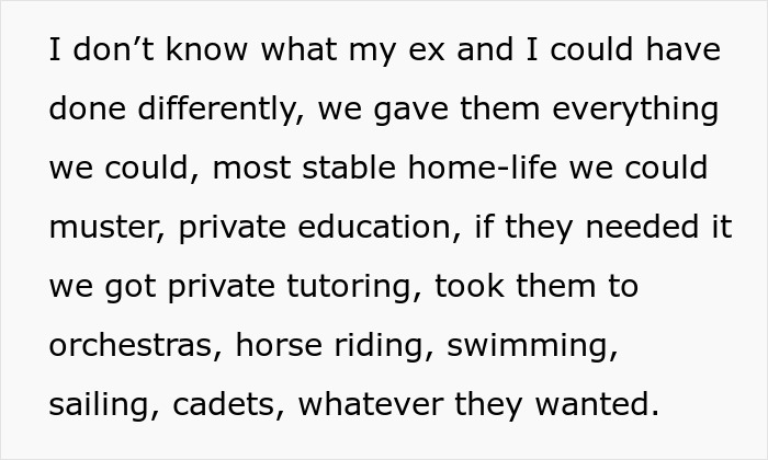 Dad Claims He Did Everything He Could For His Children, But All 5 Of Them Are Failures In His Eyes
