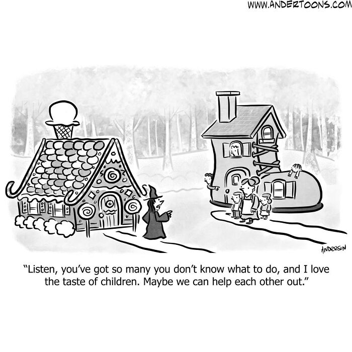 This Cartoonist&rsquo;s One-Panel Comics Perfectly Capture Life&rsquo;s Ironies With Sharp And Clever Humor (34 New Pics)