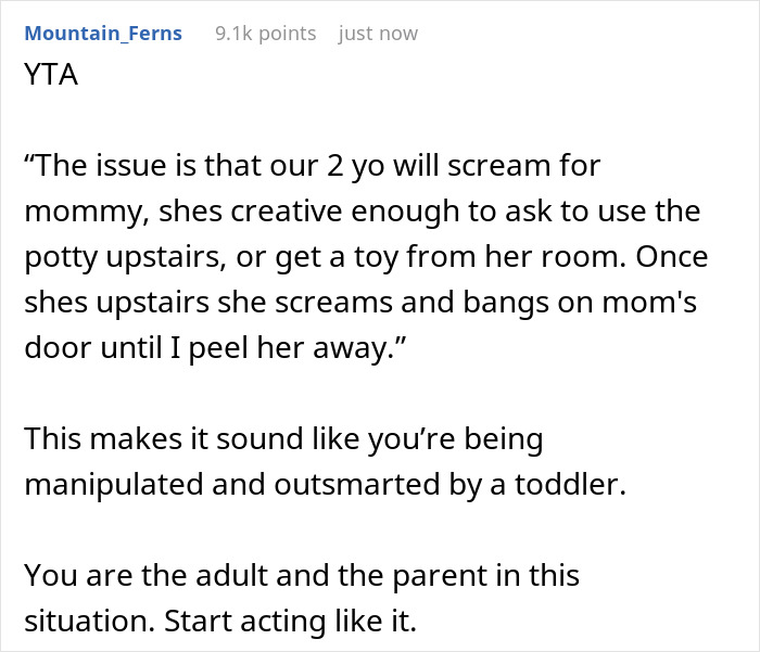 Dad Can&rsquo;t Manage To Keep Toddler From Mom So She Can Study – &ldquo;You&rsquo;re Being Outsmarted By A 2YO&rdquo;