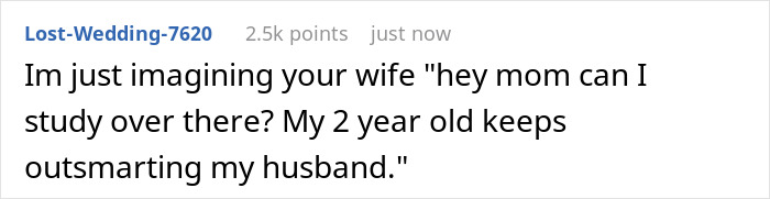 Dad Can&rsquo;t Manage To Keep Toddler From Mom So She Can Study – &ldquo;You&rsquo;re Being Outsmarted By A 2YO&rdquo;