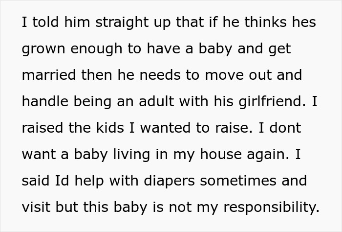 Entitled Son Demands Parent Be “Full-Time Support System” And Let Pregnant GF Move In, Parent Laughs
