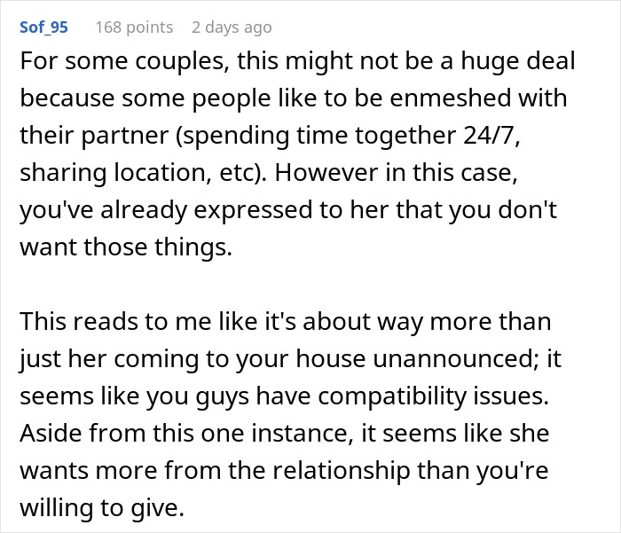 Man Feels Creeped Out After GF Uses Hidden Key To Enter His Home, She Says It Was An &ldquo;Emergency&rdquo;
