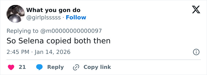 “Even The Hair”: Selena Gomez Accused of Plagiarizing Arab Influencer’s Look At The Golden Globes