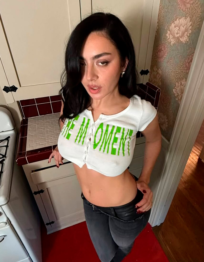 Charli XCX Breaks The Internet With Racy Braless Photo Dump