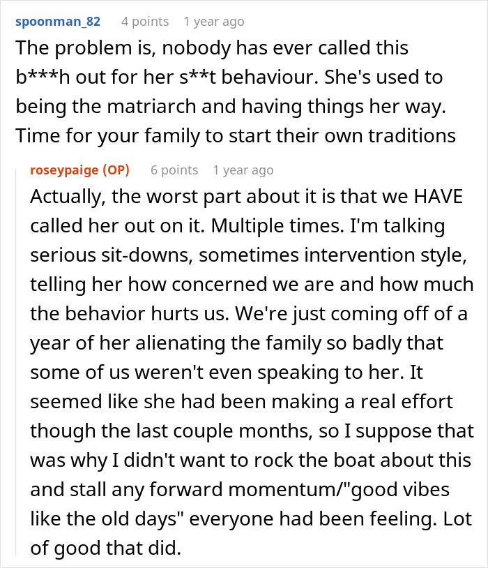 Woman Refuses To Attend MIL&rsquo;s Thanksgiving After She Was Reinvited Because Other Guests Flaked