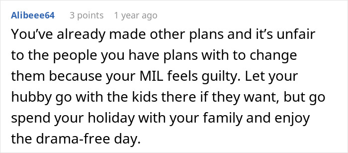 Woman Refuses To Attend MIL&rsquo;s Thanksgiving After She Was Reinvited Because Other Guests Flaked