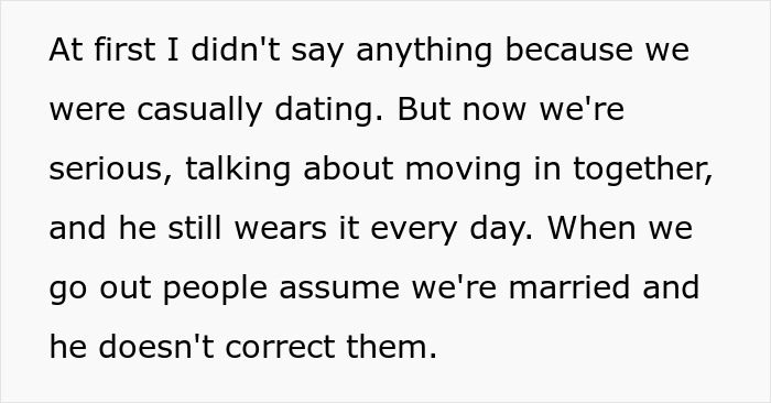 Woman Gets A Brutal Reality Check After Asking Widower Boyfriend To Take Off His Wedding Ring