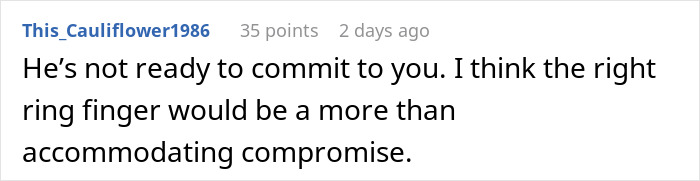 Woman Gets A Brutal Reality Check After Asking Widower Boyfriend To Take Off His Wedding Ring
