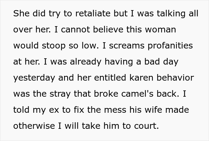 Woman Called A &ldquo;Greedy Witch&rdquo; By Ex&rsquo;s Mistress For Refusing To Take Her 3 Kids On A Trip To Italy