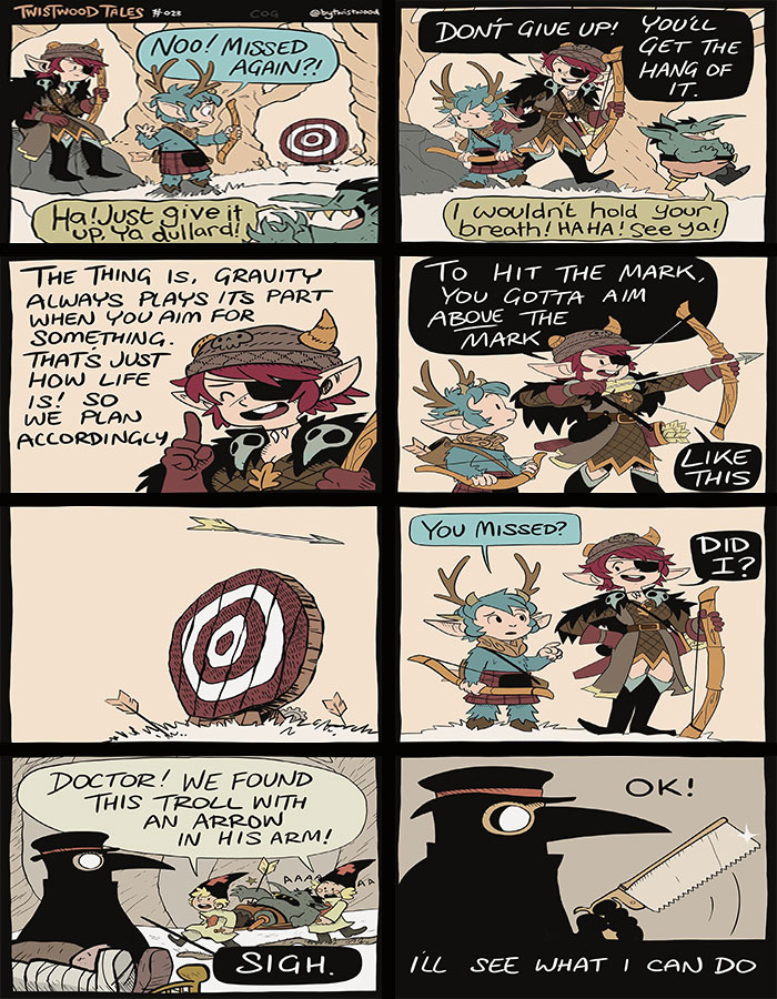 31 Whimsical Comics From Twistwood Tales That Feel Comforting, Clever, And Oddly Familiar