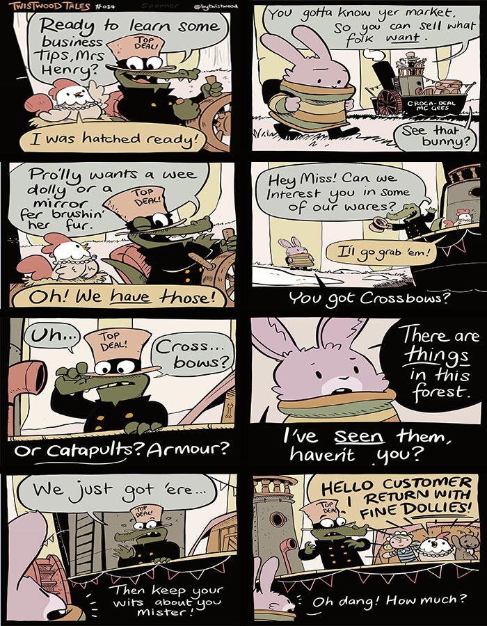 31 Whimsical Comics From Twistwood Tales That Feel Comforting, Clever, And Oddly Familiar