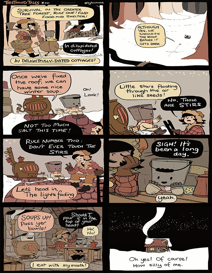 31 Whimsical Comics From Twistwood Tales That Feel Comforting, Clever, And Oddly Familiar
