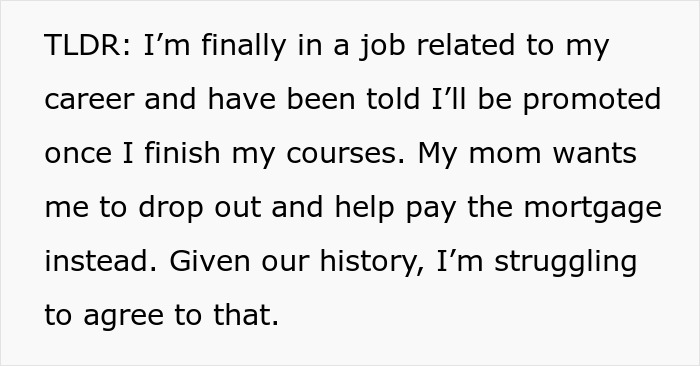 Woman Who Hasn&rsquo;t Worked Since 2006 Demands That Child Drop Out Of College To Pay Her Bills
