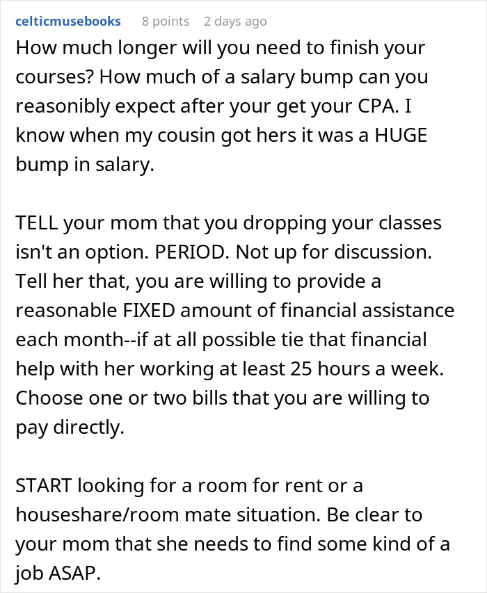 Woman Who Hasn&rsquo;t Worked Since 2006 Demands That Child Drop Out Of College To Pay Her Bills