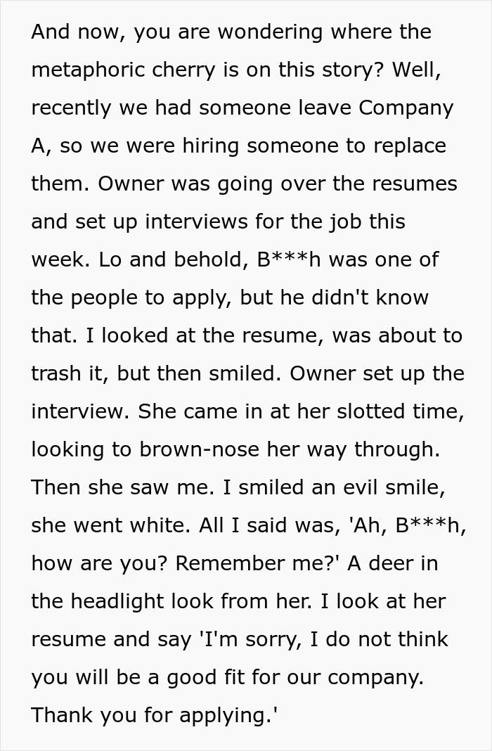“Reckoning Has Begun”: Man Finally Gets Revenge On Coworker Who Got Him Fired Years Prior