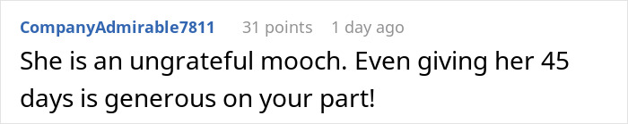 GF Dumps Guy, Starts Saying She Overreacted After He Tells Her She Has To Move Out In 45 Days