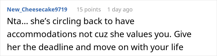 GF Dumps Guy, Starts Saying She Overreacted After He Tells Her She Has To Move Out In 45 Days