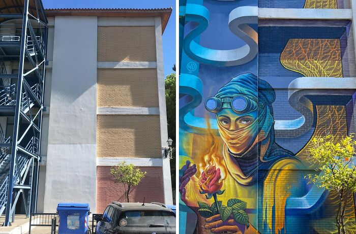 This Artist Paints Realistic 3D Murals On Dull Building Walls (20 New Pics)