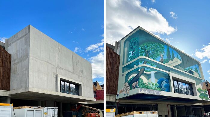 This Artist Paints Realistic 3D Murals On Dull Building Walls (20 New Pics)