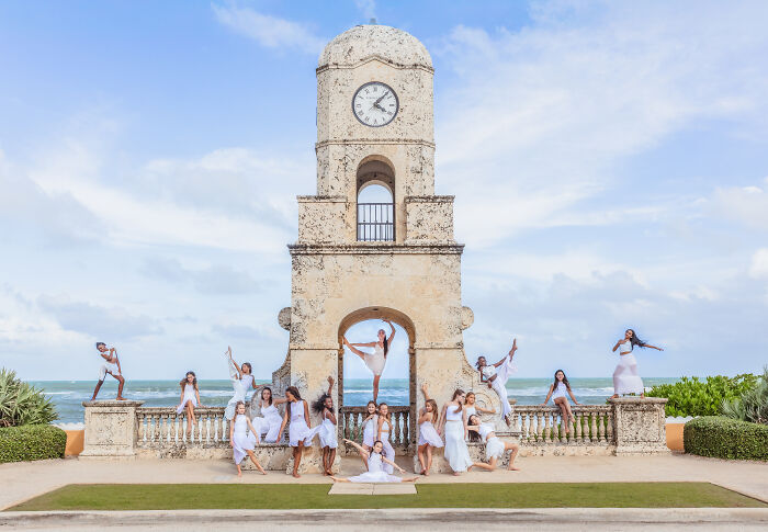 I Photographed The Vantage Pointe Dance At The Worth Avenue Clock Tower, Palm Beach (17 Pics)