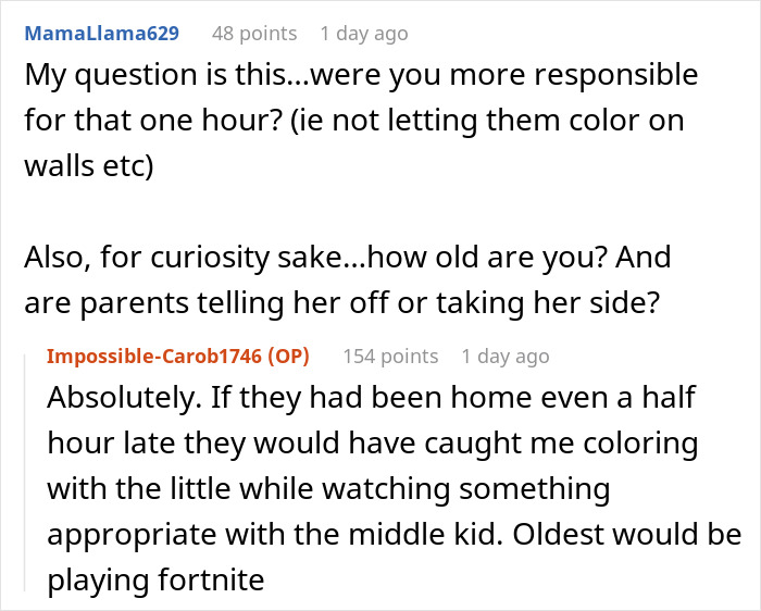 Parents Think They Can Get Away With Ghosting Babysitter Bro, Come Home To Chaos