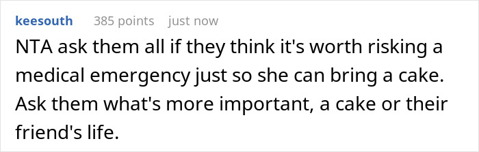Guestzilla Believes She Can Ignore Food Allergy Restrictions Set By Party Host, Ends Up Disinvited