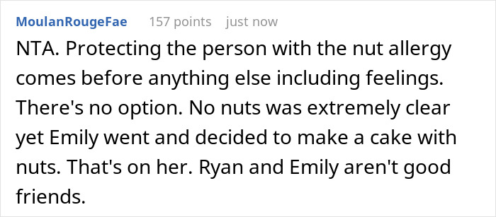 Guestzilla Believes She Can Ignore Food Allergy Restrictions Set By Party Host, Ends Up Disinvited