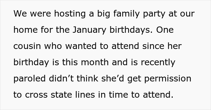 Criminal Cousin Insists On Attending Fam Party Illegally, Throws Fit As Host Won’t Turn Off Cameras