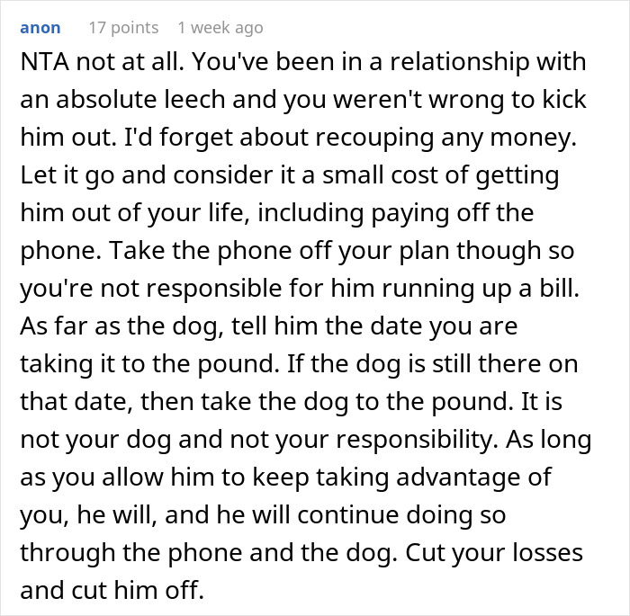 Woman Can’t Handle Ex’s Dog, Threatens To Take It To A Shelter And He Doesn’t Do Anything