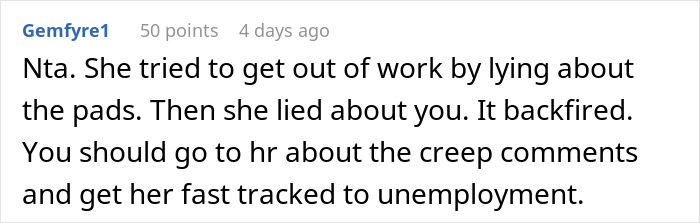 “I Won’t Tolerate Being Called A Creep”: Man Turns Coworkers Against Woman Who Reported Him To HR
