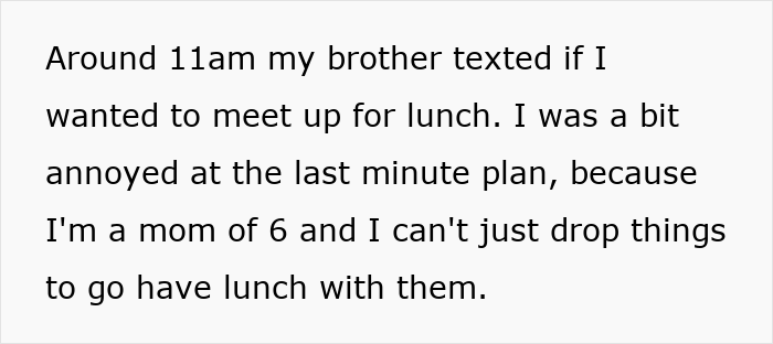 Mom Of 6 Stressed And Overwhelmed When Brother Blocks Her Number While She’s Babysitting His Son