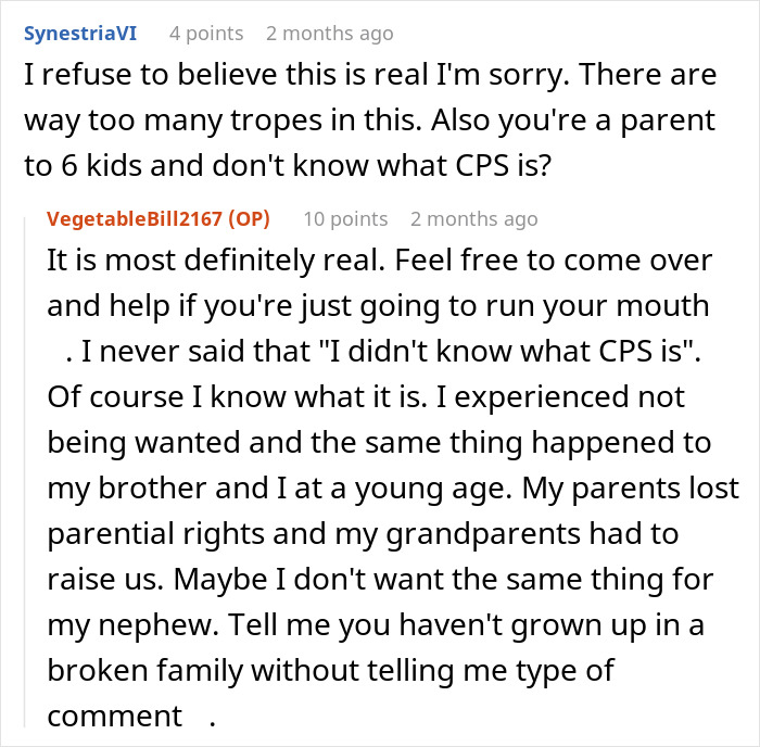 Mom Of 6 Stressed And Overwhelmed When Brother Blocks Her Number While She’s Babysitting His Son