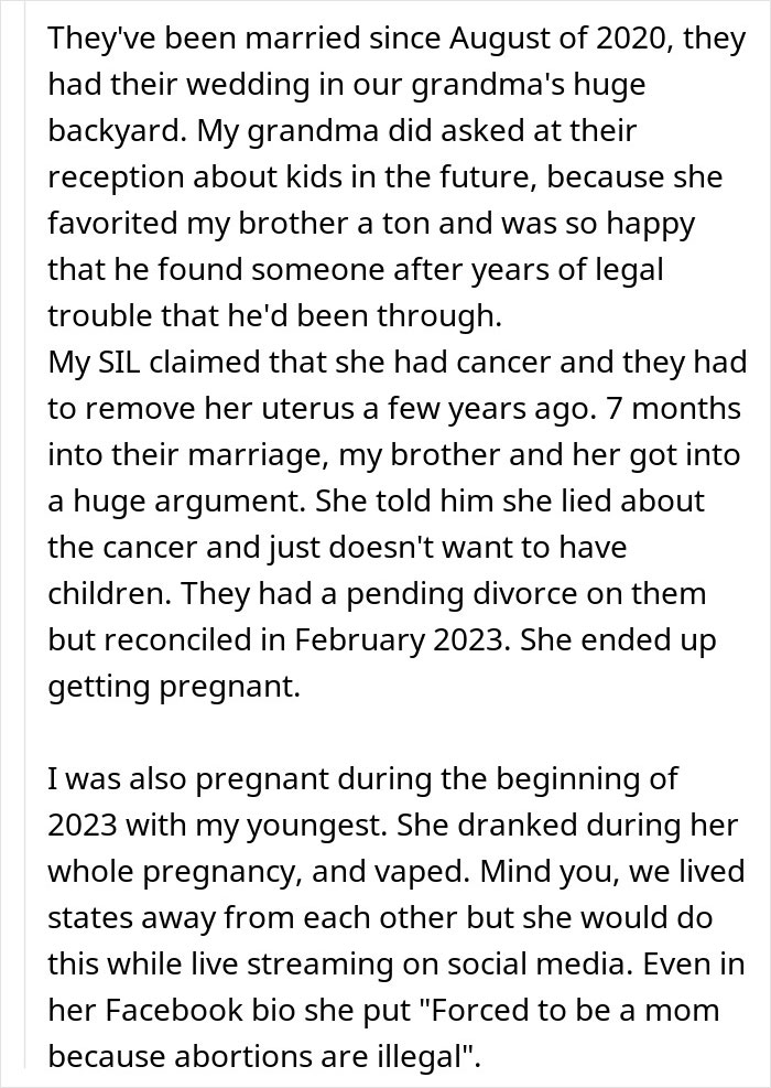 Mom Of 6 Stressed And Overwhelmed When Brother Blocks Her Number While She’s Babysitting His Son