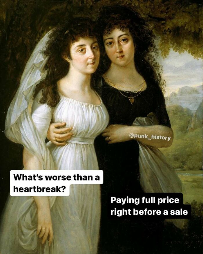 95 Hilarious Classical Art Memes That Feel Way Too Accurate For The 21st Century